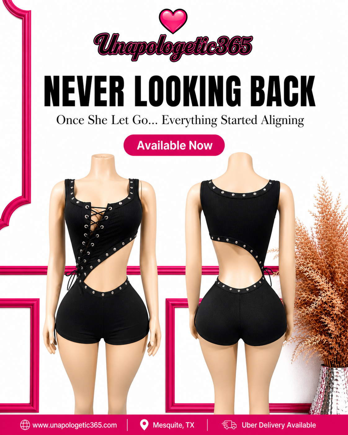 NEVER LOOK BACK