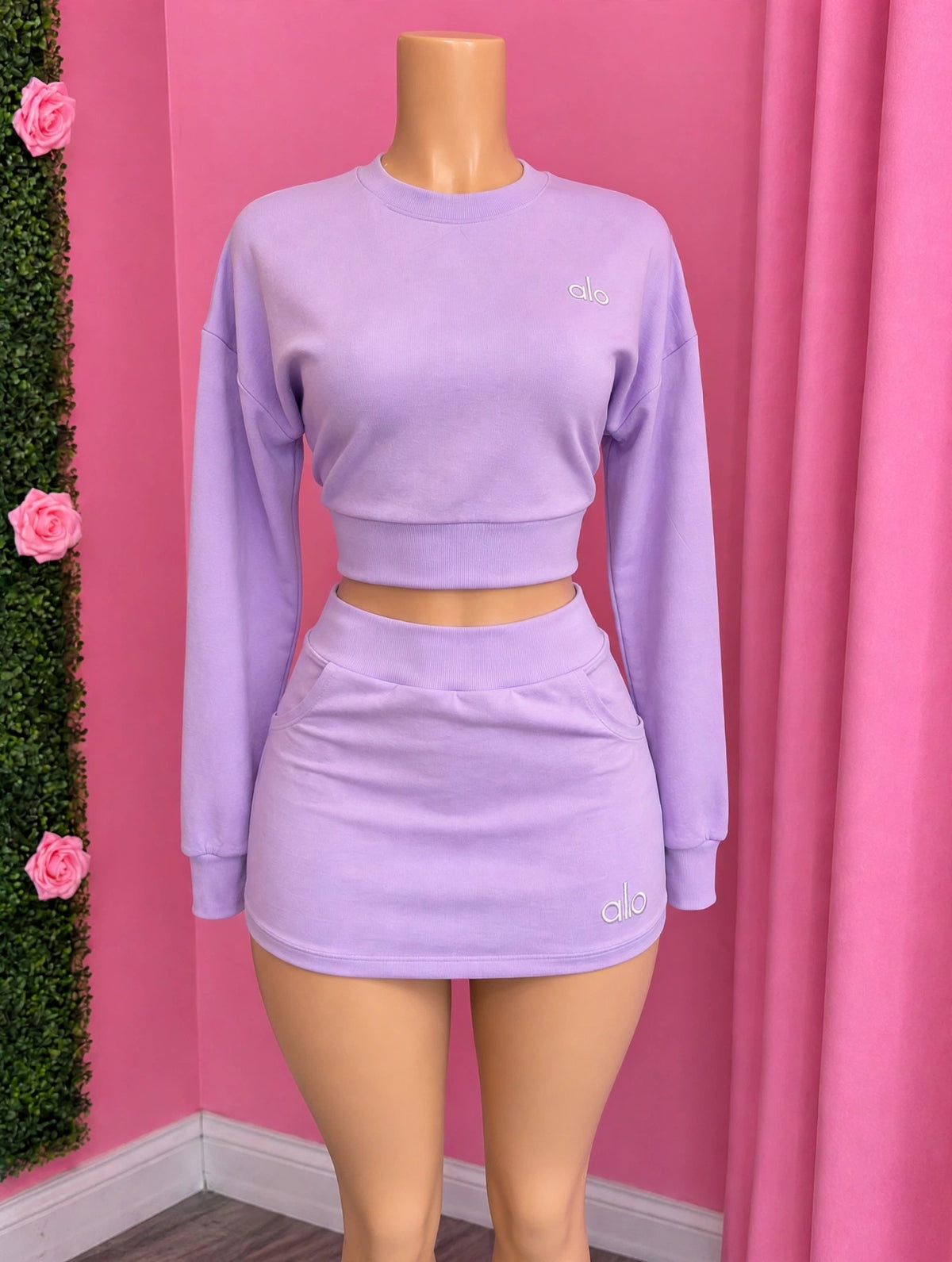 Blush Luxe Purple — The Blush Luxe two-piece set is soft, feminine, and effortlessly chic